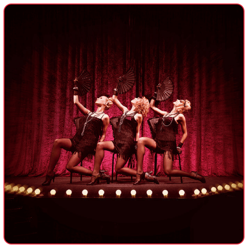 a person standing next to a fire